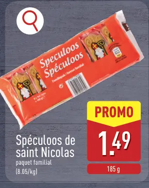 Offre: Spéculoos de saint Nicolas
