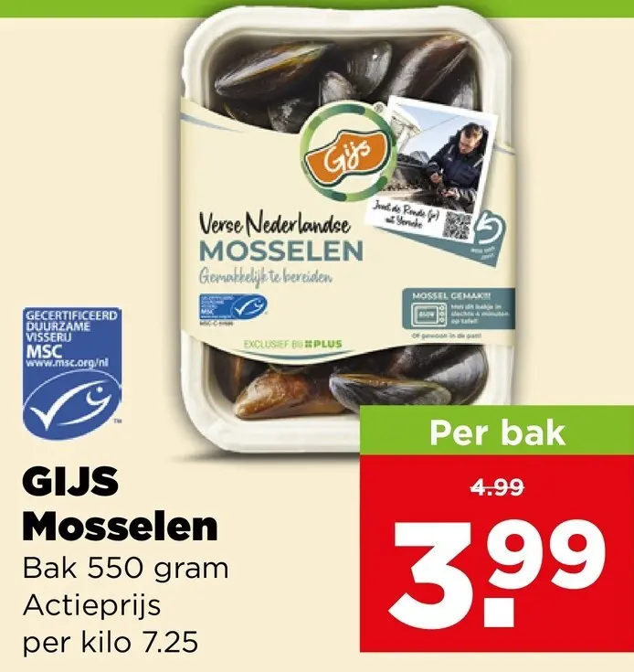 Aanbieding: Mosselen