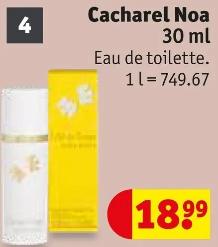Promotie: Cacharel Noa Eau de toilette