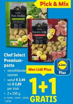 Aanbieding: Chef Select Premium-pasta