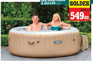 Offre: Spa gonflable à bulles