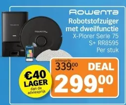 Aanbieding: Robotstofzuiger met dweilfunctie X-Plorer