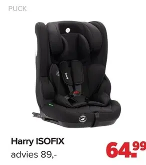 Promotie: Puck Harry ISOFIX