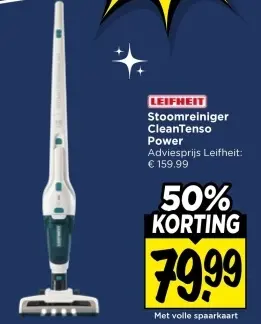 Aanbieding: Stoomreiniger CleanTenso Power