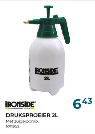 Promotie: Druksproeier