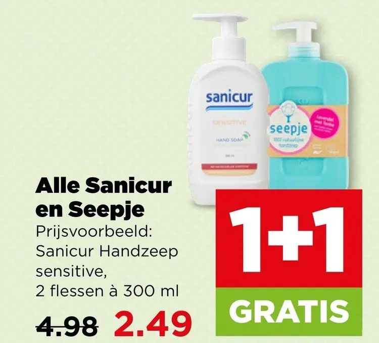 Aanbieding: Alle Sanicur en Seepje