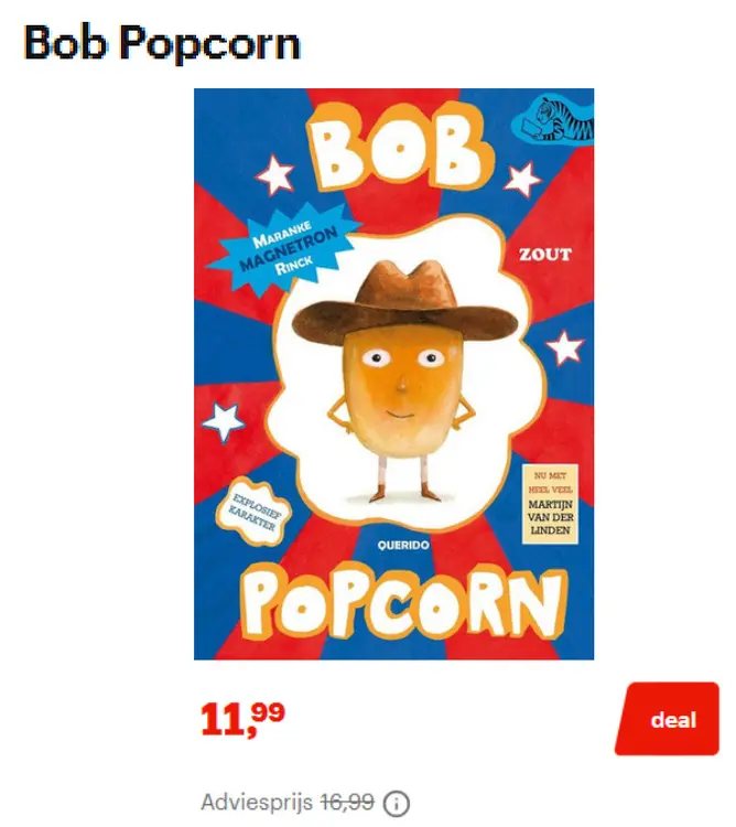 Promotie: Bob Popcorn