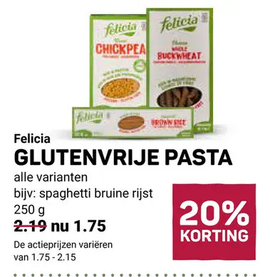 Aanbieding: Glutenvrije pasta