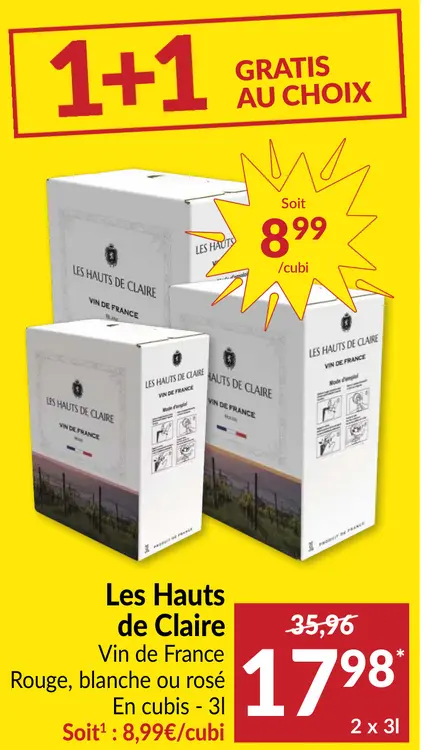 Offre: Les Hauts de Claire