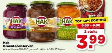 Aanbieding: Hak Groenteconserven