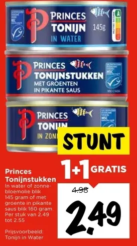Aanbieding: Tonijnstukken
