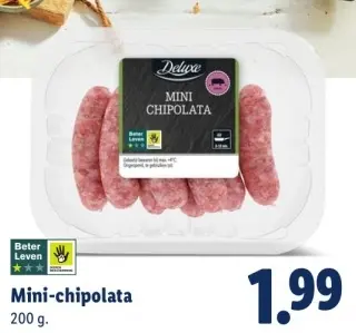 Aanbieding: Mini-chipolata