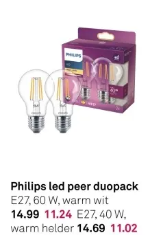 Aanbieding: led peer duopack