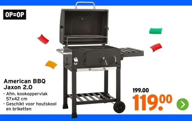 Aanbieding: American BBQ Jaxon 2.0
