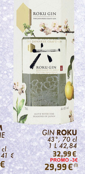 Aanbieding: GIN ROKU