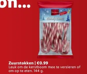 Aanbieding: Zuurstokken