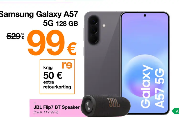 Promotie: Samsung Galaxy A57