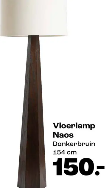 Aanbieding: Vloerlamp Naos