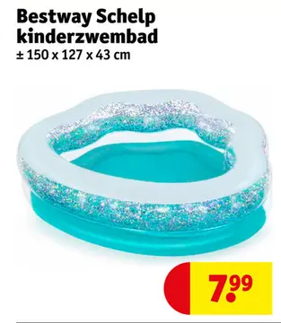 Aanbieding: Bestway Schelp kinderzwembad