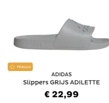 Aanbieding: Slippers GRIJS ADILETTE