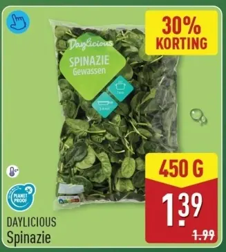 Aanbieding: Spinazie