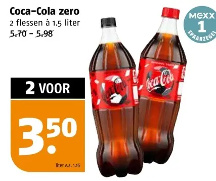 Aanbieding: Coca-Cola zero