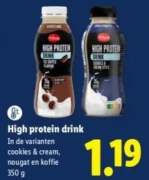 Aanbieding: High protein drink