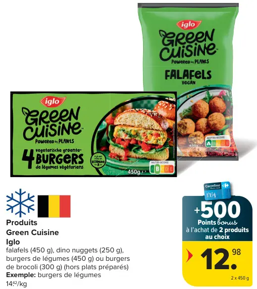 Offre: Produits Green Cuisine