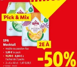 Offre: Mocktail