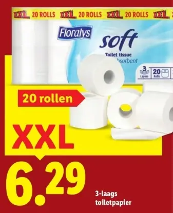 Aanbieding: 3-laags toiletpapier