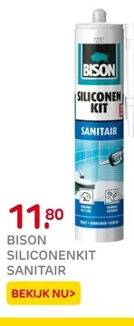 Aanbieding: Bison siliconenkit sanitair