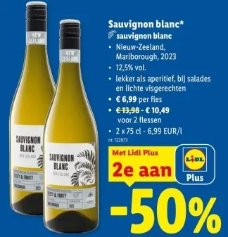 Promotie: Sauvignon blanc