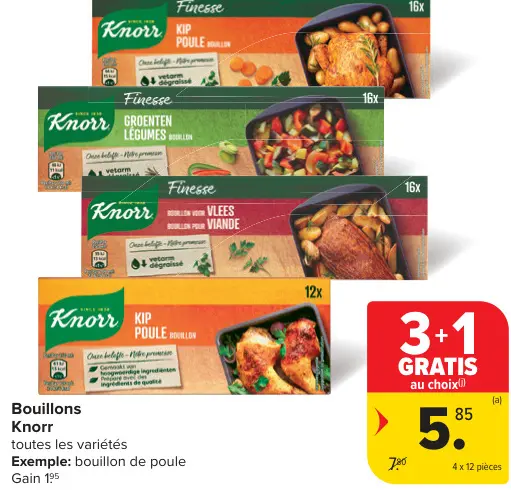 Offre: Bouillons