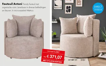 Aanbieding: Antoni fauteuil
