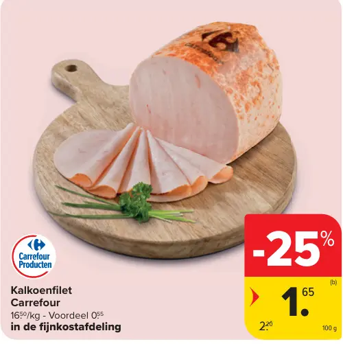 Promotie: Kalkoenfilet