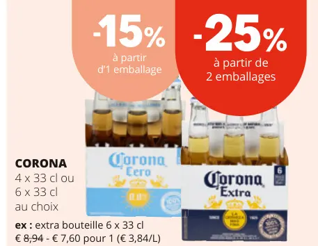 Offre: Corona