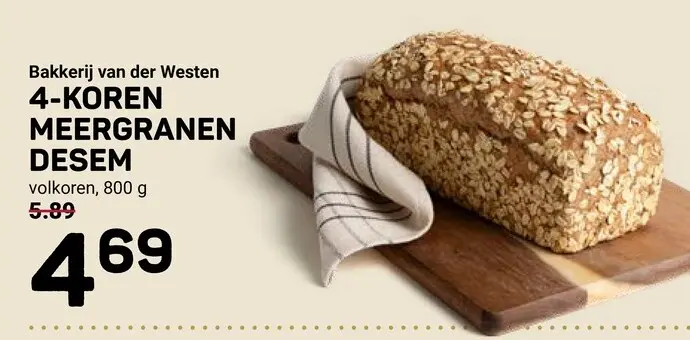 Aanbieding: 4-koren meergranen desem