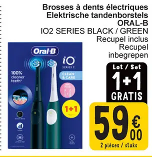 Offre: Brosses à dents électriques ORAL-B IO2 SERIES