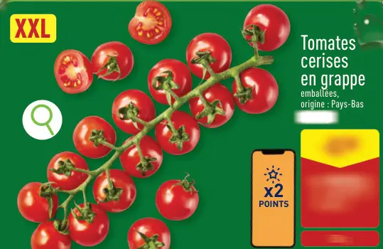 Offre: Tomates cerises en grappe