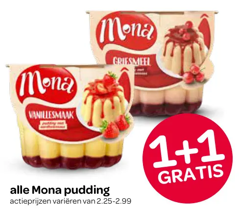Aanbieding: Alle Mona pudding