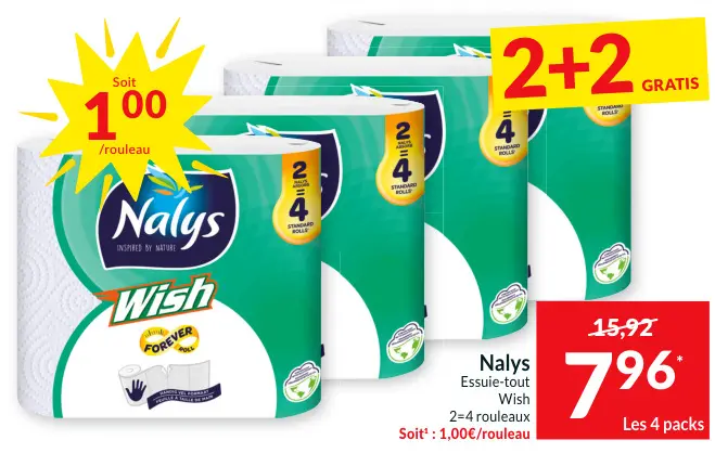 Offre: Essuie-tout Wish