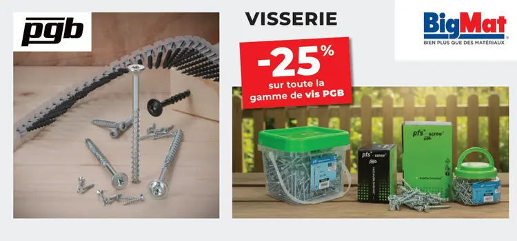 Offre: Vis PGB