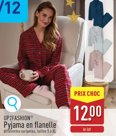 Offre: Pyjama en flanelle