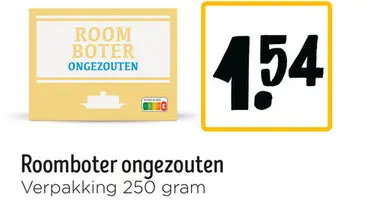 Aanbieding: Roomboter ongezouten