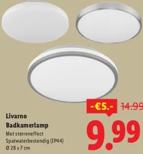 Aanbieding: Badkamerlamp