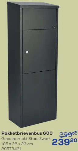 Promotie: Allux Pakketbrievenbus 600