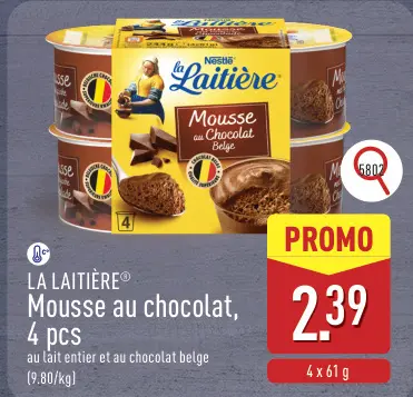 Offre: Mousse au chocolat