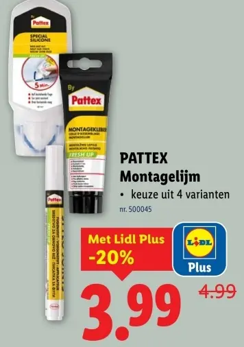 Promotie: Montagelijm