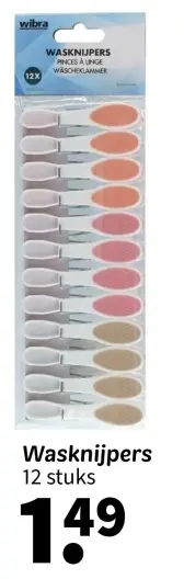 Promotie: Wasknijpers