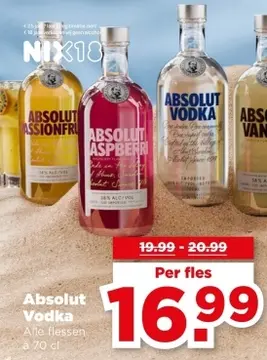 Aanbieding: Absolut Vodka